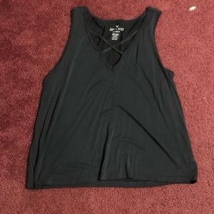 Gray, tank top, soft and sexy American Eagle